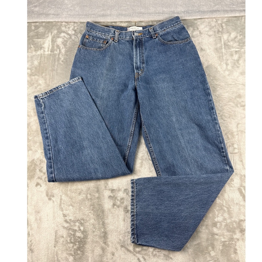 Levis Jeans Mens 33x30 560 Comfort Fit Blue Loose Tapered EUC